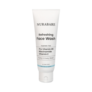 Nurabare niacinamide face wash with vitamin e